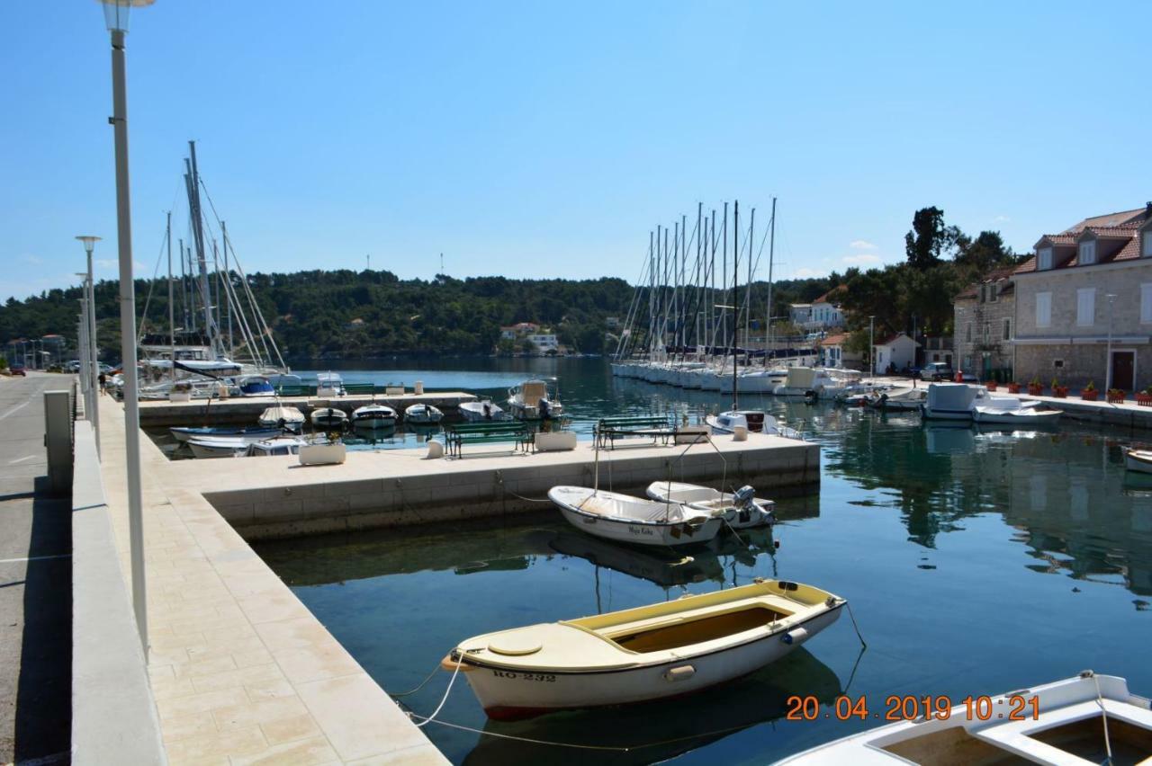 Sealodge - Luxe Villa, Private Pool, Mooring, Parking, Sea & Mountain View, At 150 M From Idyllic Private Beach Rogač Extérieur photo